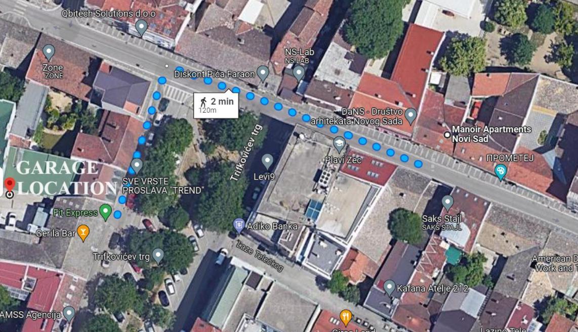 Manoir Apartments City Center Novi Sad Ngoại thất bức ảnh